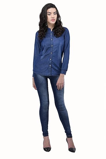 dark denim and light denim