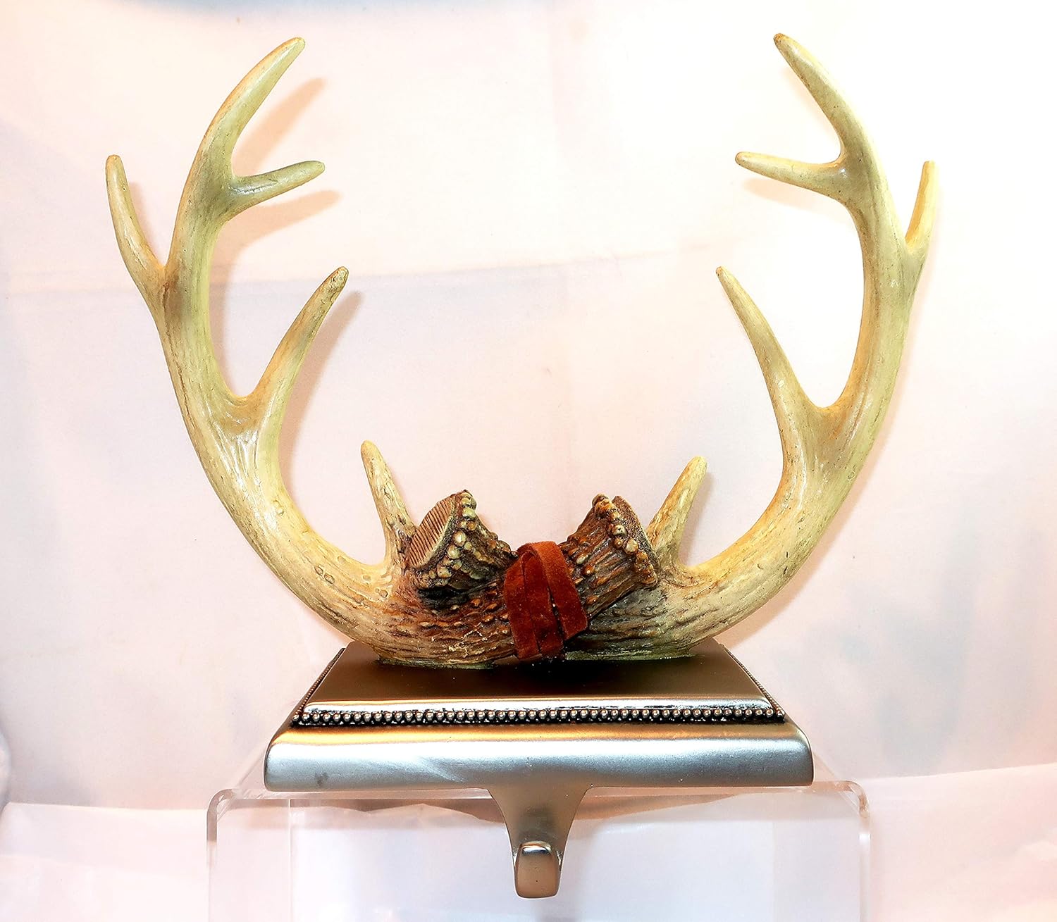 Amazon Com Christmas Stocking Holders Antler Stocking Holder