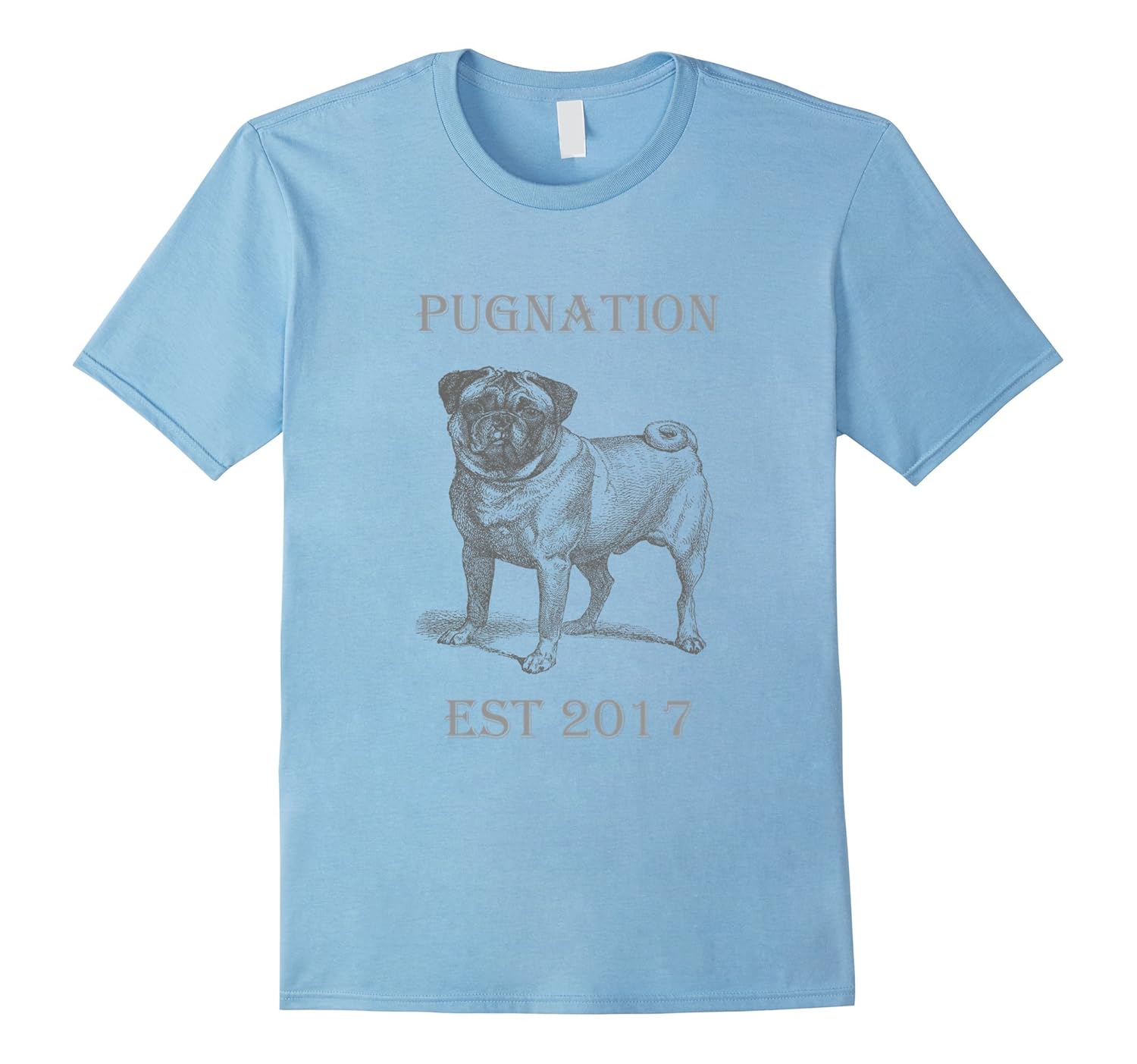 Funny Vintage Puppy Pug Shirt - Dog Pug lover T Shirt-ANZ