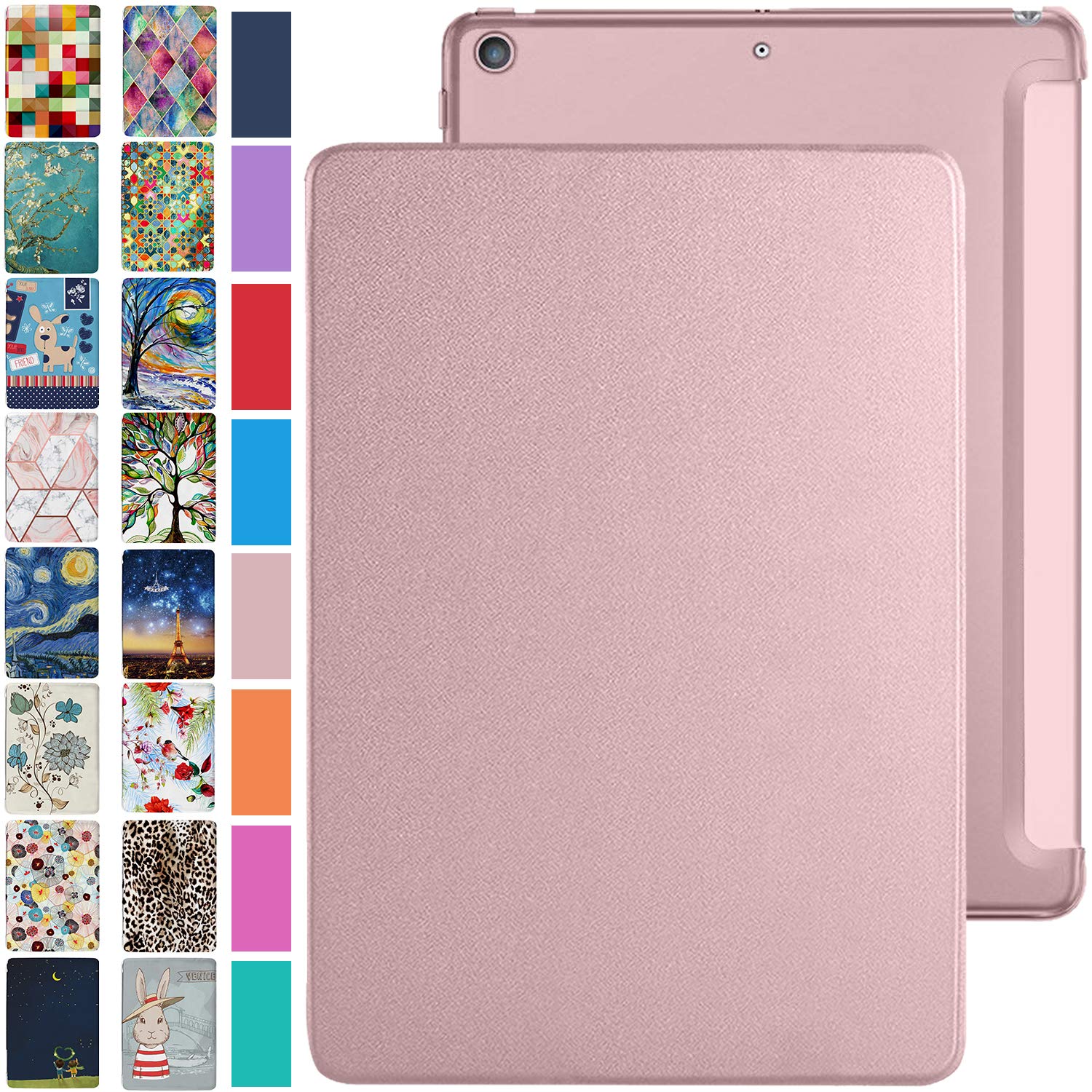 DuraSafe Cases for iPad Air 4th 5th 6th 2020 2022 2024 Gen Air 11 Case A2588 A2589 A2591 MM9E3B/A MM9D3B/A MME23B/A MM9C3B/A MM9F3B/A A2316 MYFQ2B/A MYFM2B/A MYFR2B/A MYFP2B/A - Rose Gold