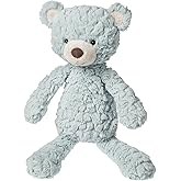 Mary Meyer Putty Stuffed Animal Soft Toy, 17-Inches, Medium Seafoam Bear