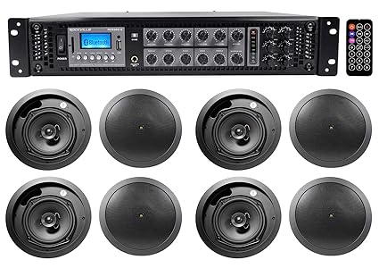 Amazon Com Jbl Restaurant Bar Cafe Package W 6 Zone Amplifier 8