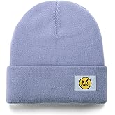 XMMAXFLOW Beanie for Women Men Double Layer Knit Winter Hats Soft Warm Cuffed Beanies Unisex Ski Hat