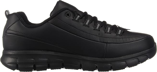 skechers women's sure track slip resistant shoe