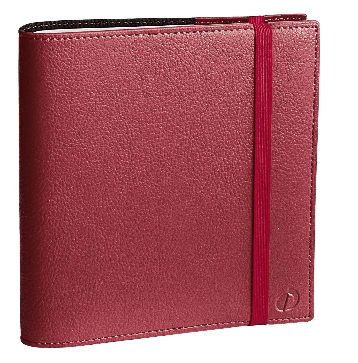 Quo Vadis - Collection: Time & Life Medium with elastic band - Civil diary - Week to view - Size: 16 x 16 cm - Colour: Pink - Year: 2024