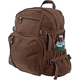 Rothco Jumbo Vintage Canvas Backpack (Earth Brown)