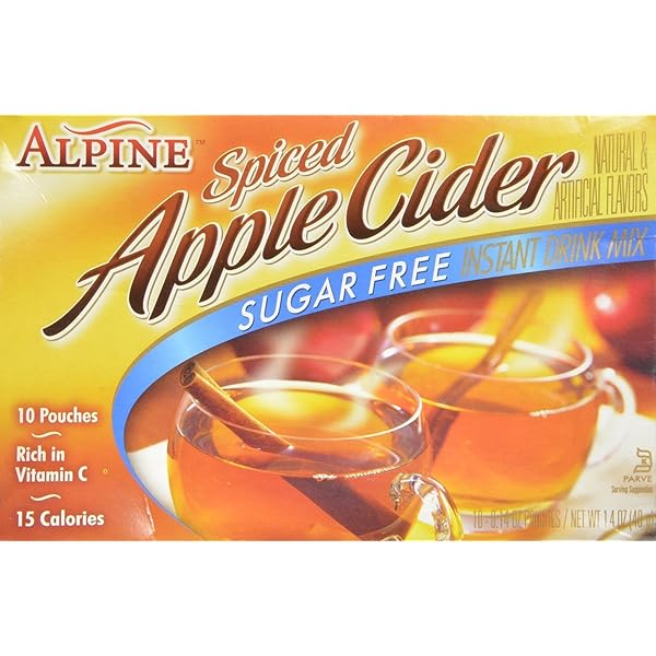 Alpine Spiced Apple Drink- 60 Pouches/Sachets (21 Gram/Pouch or