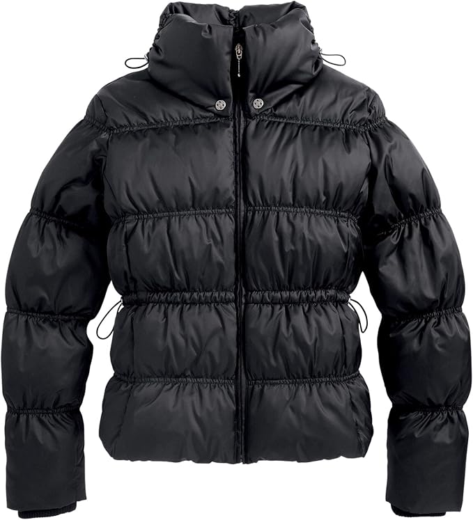 harley davidson womens puffer jacket