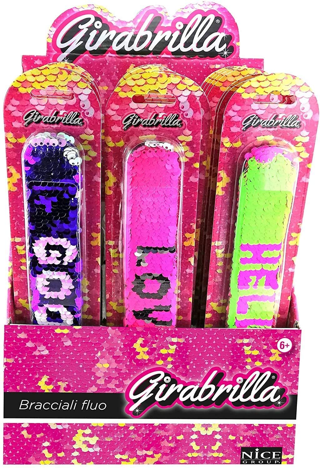 Girabrilla - Nice Group Bracelets FLUO-02560, Multicolor, s, s, 02560