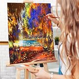 Koncci Canvas for Painting 30x42cm A3 5Pcs 3mm Acid-Free Cotton Canvas view 7