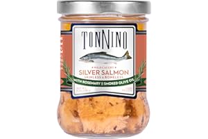 TONNINO SIlver Salmon Group (1, Rosemary in smoked Olive Oil)
