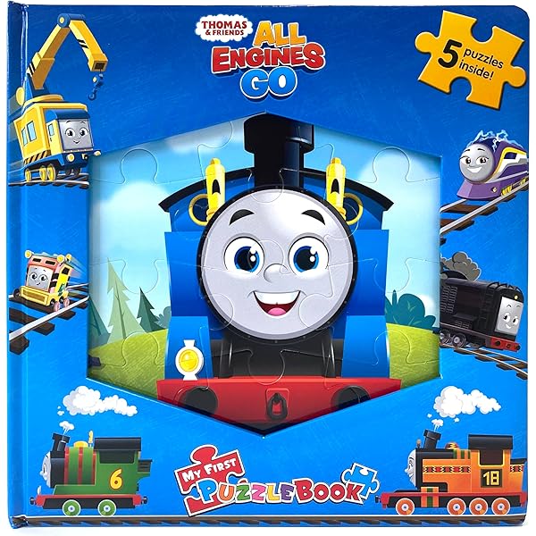 Thomas & Friends My First Puzzle Book - Jigsaw Puzzles for kids