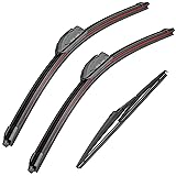 26" 20" 12" Windshield Wiper Blades Replacement for