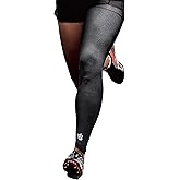 Vital Salveo -Germanium Recovery Compression Sports Full Leg Sleeve Length Thigh Calf Long Knee Sleeve with UV protection Support Single Tight. For Basketball, Arthritis Men and Women (1 PC)-X-Large