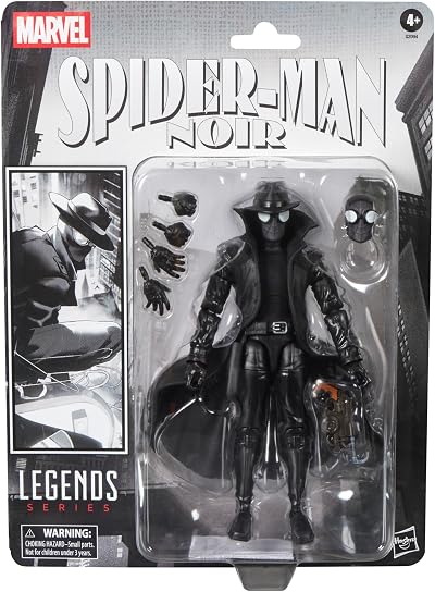 Marvel Legends Spider-Man Noir 6-Inch Action Figure Retro Cardback