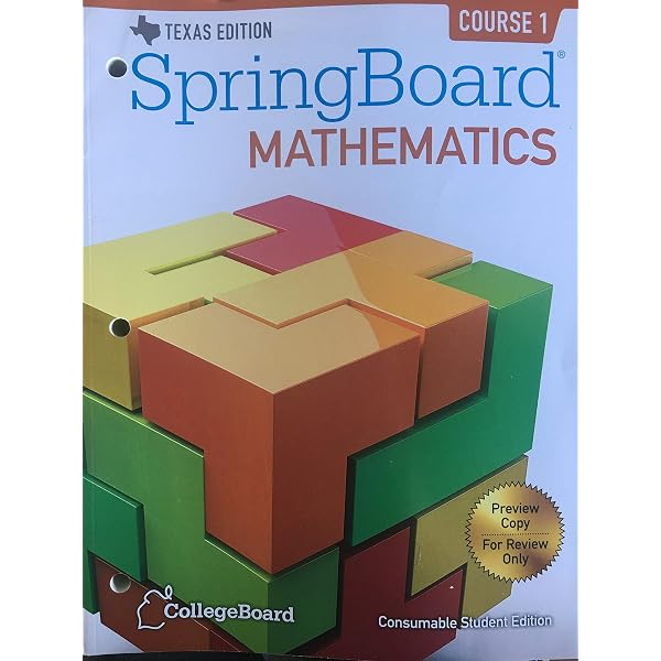 Springboard Mathematics Algebra 2
