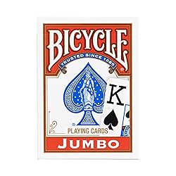 Bicycle Jumbo Index Playing Cards , 2 Pack Large