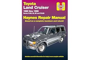 Toyota Land Cruiser 1980 thru 1996 Series FJ60, 62, 80 & FZJ80 Haynes Repair Manual