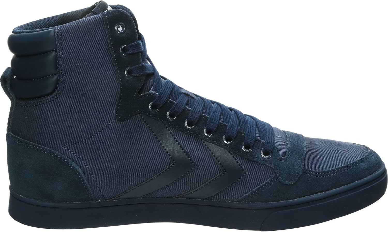 Hummel Unisex Slimmer Stadil Tonal High Hi-Top Trainers, Blue Dress Blues, 7.5 UK, Blue Dress Blues 8628 - Image 5