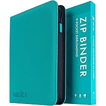 Vault X 9 Pocket Zip Binder, 360 Cards, Exo-Tec Material, 20 Side