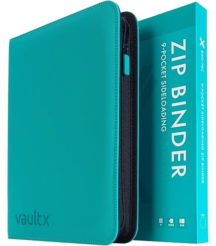 Amazon.com: Vault X 12 XL Pocket Trading Card Zip Binder - 624