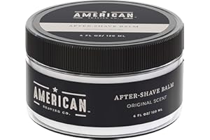 AMERICAN SHAVING CO. After Shave Balm for Smooth (Original Scent), Silky & Irritation Free Skin, Soothes and Moisturizes Face After Shaving, Treats Redness & Razor Burn, Post Shave Lotion by American Shaving Co - 4 Oz