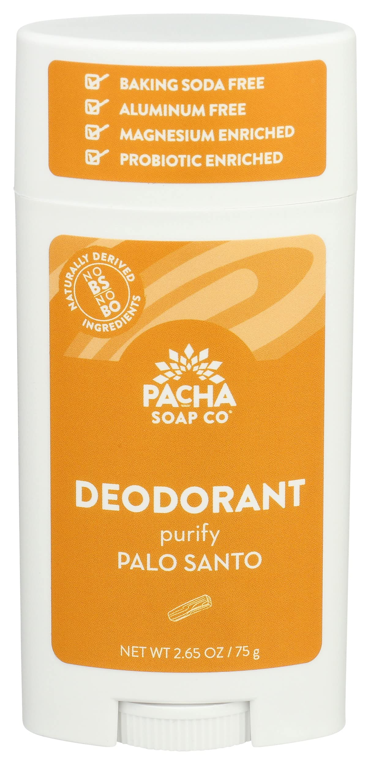 Photo 1 of Pacha Soap Palo Santo Deodorant, 2.65 Oz