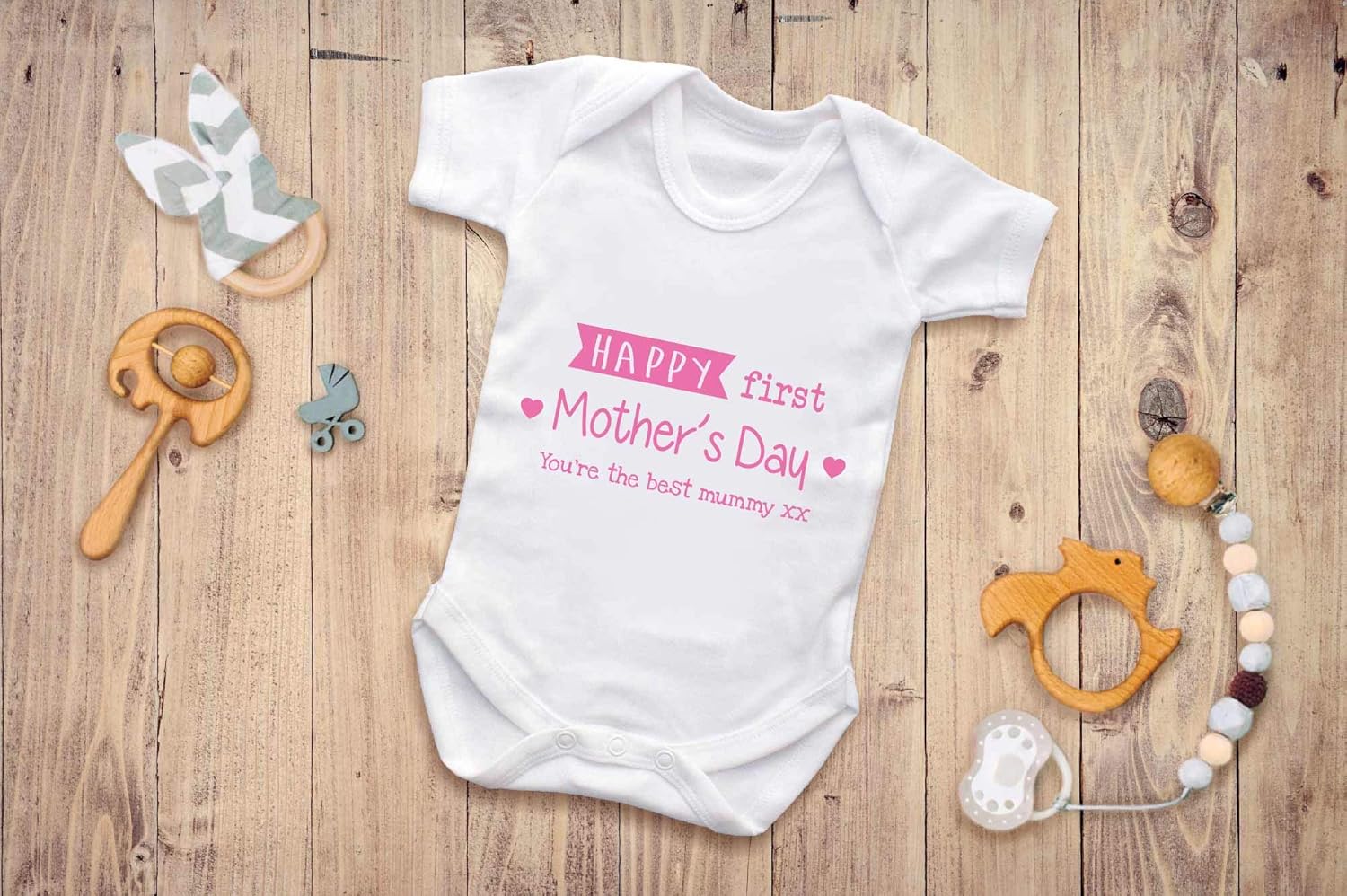 happy first mother's day baby grow