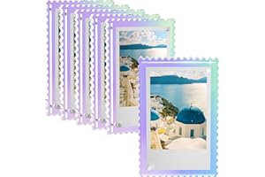 WINKINE Polaroid Magnets Frame for Refrigerator, Instax Frame for Fujifilm Instax Mini & Polaroid Film, Mini Picture Frames 2x3, Fridge Magnetic Photo Frames