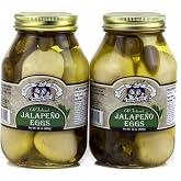 Amish Wedding Jalapeno Pickled Eggs 32oz (Pack of 2)