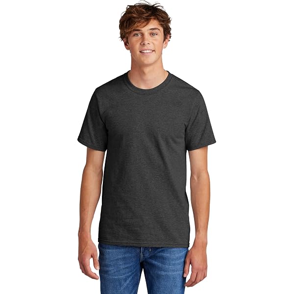 Bella Canvas Unisex Jersey Short-Sleeve T-Shirt - Crewneck, Combed Cotton, Retail Fit (XXXX-Large, Dark Grey)