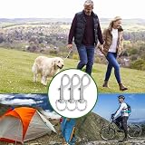 3x Heavy Duty Swivel Snap Hooks Zinc Alloy Dog Leash Keychain Trigger Clips view 7