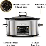 Crock-Pot TimeSelect Digital Slow Cooker 5.6 L Programmable 12h Keep Warm view 7