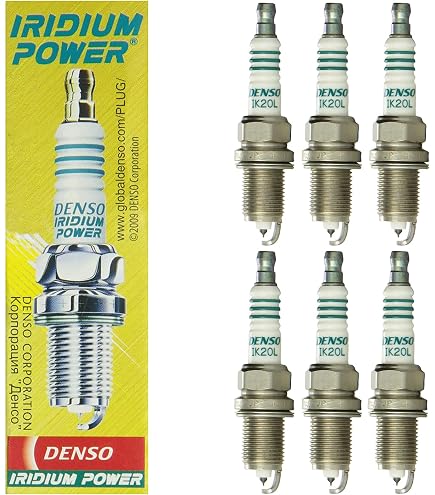 6 Denso Iridium TT Spark Plugs IKH20TT – For 2005-2015 Toyota Tacoma 4.0L V6