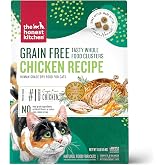 The Honest Kitchen Grain Free Chicken Whole Food Clusters Dry Cat Food, Human Grade Recipe with Cage Free Chicken &amp; Probiotics, Digestive &amp; Skin Coat Support for Kittens &amp; Adult Cats, 1lb Trial Pouch