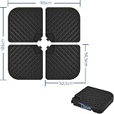 Yaheetech 4 Piece Cantilever Parasol Base Stand 60 L Water/Sand Capacity HDPE view 3