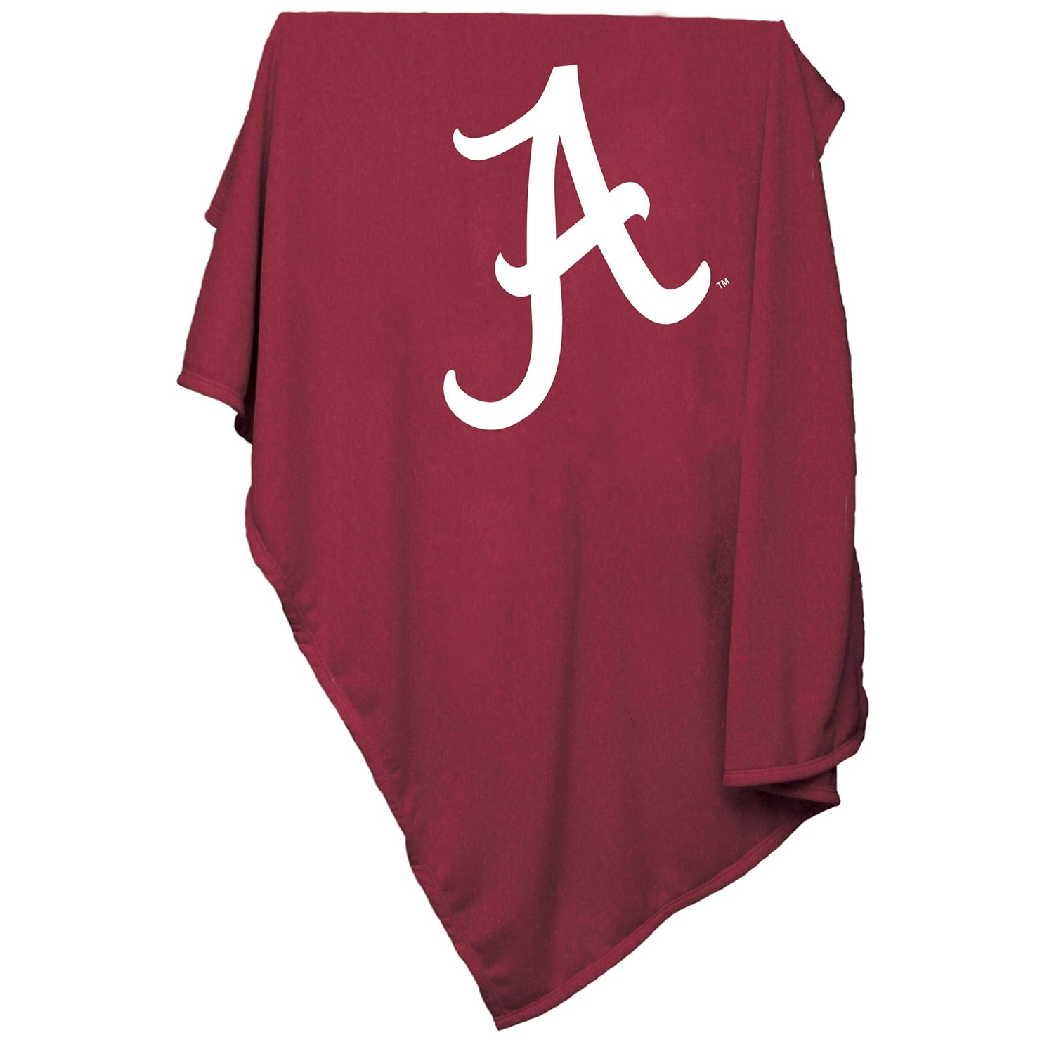 Collegiate 54X84 Sweatshirt Blanket with Tackle Twill Patch Logo