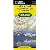 NAT GEO Glacier/Waterton Nat'l Park Map