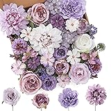 Floweroyal Artificial Flowers Combo Purple Flowers