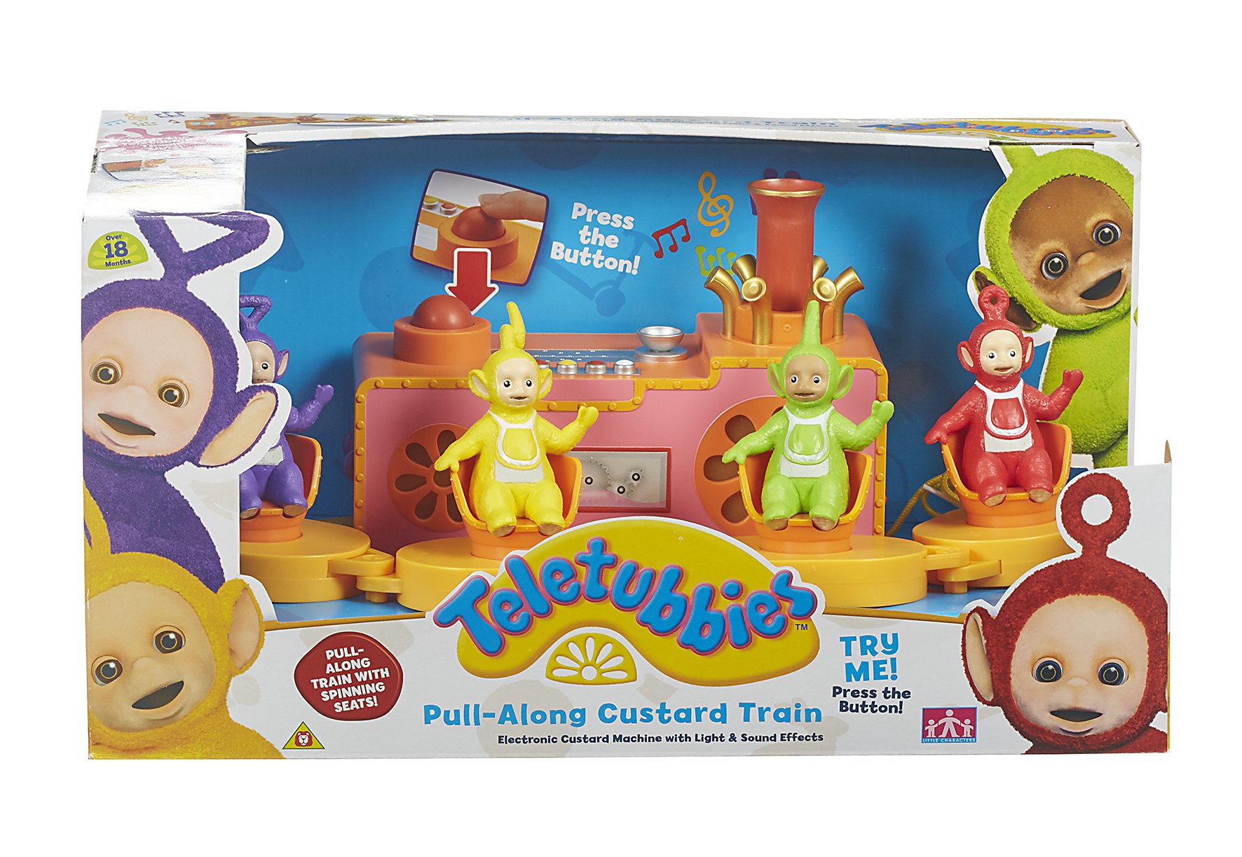 Teletubbies Pull-Along Custard Train (Multi-Colour)