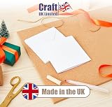 Crafts UK 50 Cards and Envelopes White 5 x 5 Inch Brand Craft UK Limited view 2