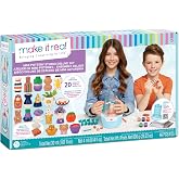 Make It Real: Mini Pottery Studio Deluxe Set - DIY All-in-1 Sculpting Craft Kit, All Skill Levels, Miniature Clay Projects, Kids Girls &amp; Tweens Age 8+