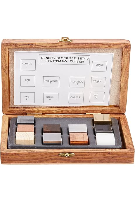 Juego De Cubos De Densidad Juego De 5 Cubos De Densidad Para