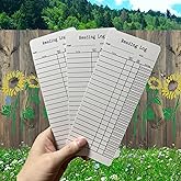 Reading List Bookmark, 12Pcs Library Book Club Card Bookmark Tracker, Reading Log Bookmarks, Reading Page Marker Bulk Kit for Book Lover Reader Student Teacher,Book Accessories