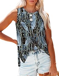 XIEERDUO High Neck Tank Tops for Women 2025 Trendy