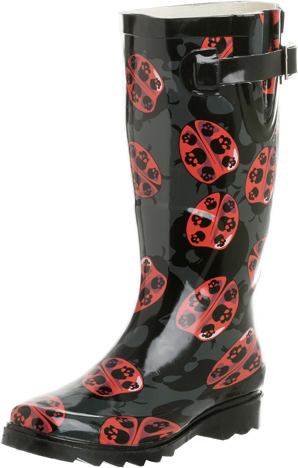 women's ladybug rain boots