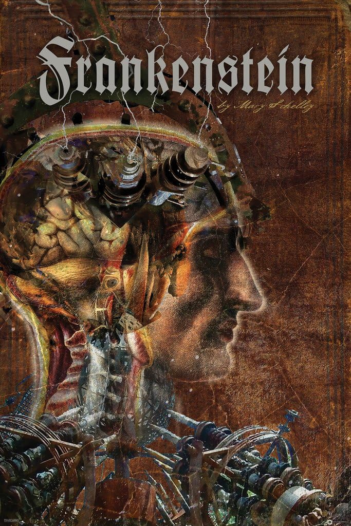 Pyramid America Frankenstein Mary Shelley Anatomy Cool Wall Decor Art Print Poster 24x36