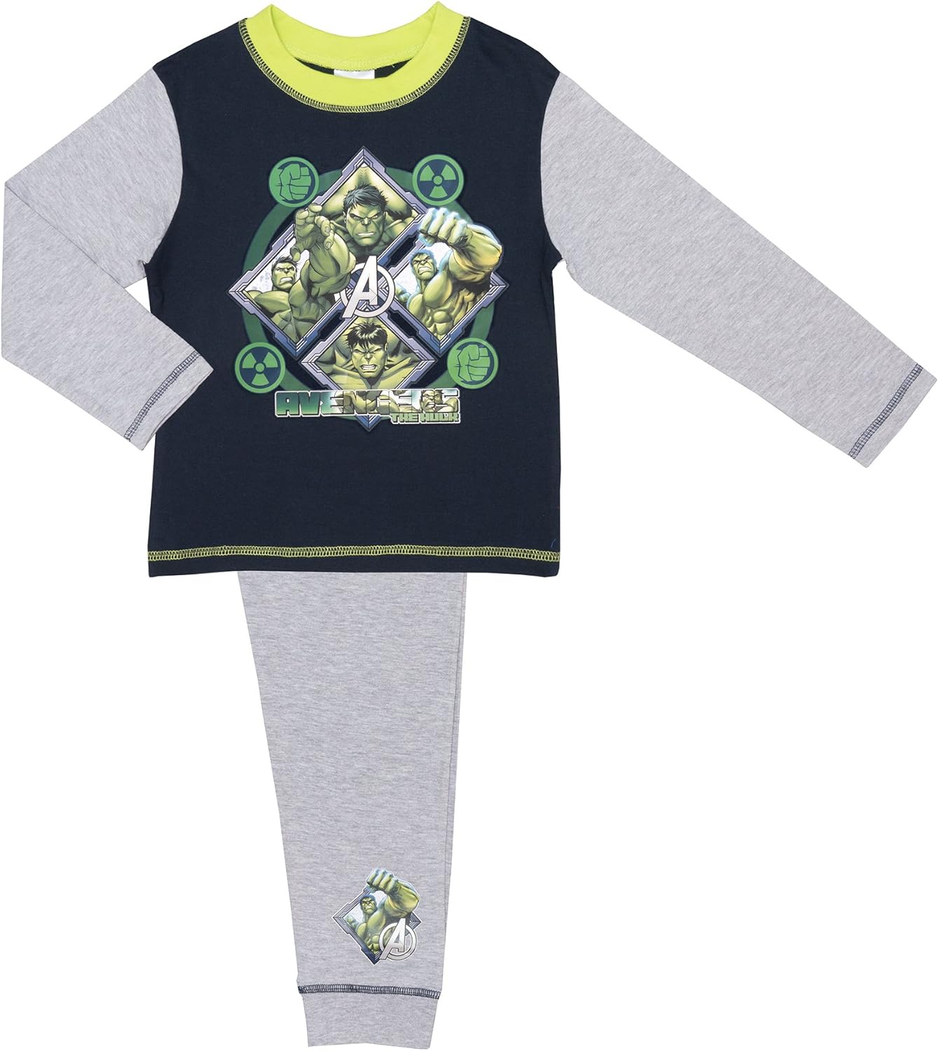 Nachtwäsche Incredible Hulk Boys Pyjamas Pjs Pajamas Kids Marvel