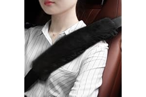GAMPRO Car Seat Belt Pad Cover, 2-Pack Soft Car Safety Seat Belt Strap Shoulder Pad for Adults and Children, Suitable for Car Seat Belt, Backpack, Shoulder Bag