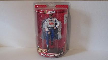 Amazon Com Winner S Circle Nascar Dale Earnhardt Jr 88 National Guard Collectible Figure With Stand Toys Games